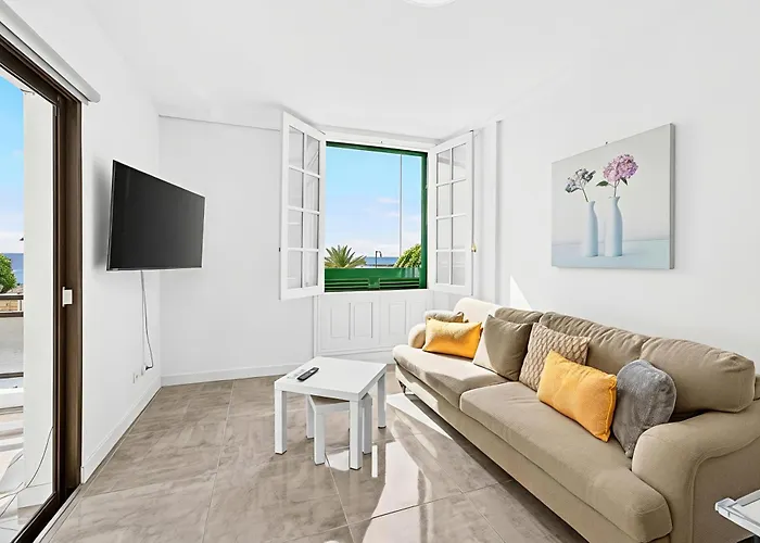 Beachfront First Line Modern With Ac Playa de las Américas