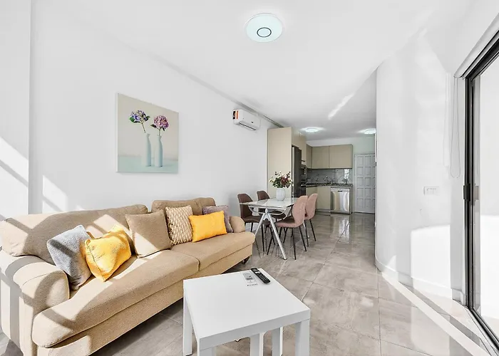 Apartamento Beachfront First Line Modern With Ac Playa de las Americas (Tenerife)